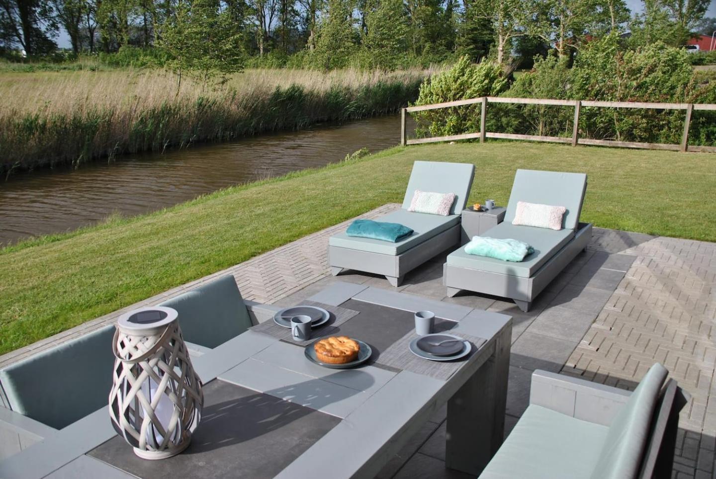 Prachtige Vakantievilla Burdaard Birdaard Exterior foto